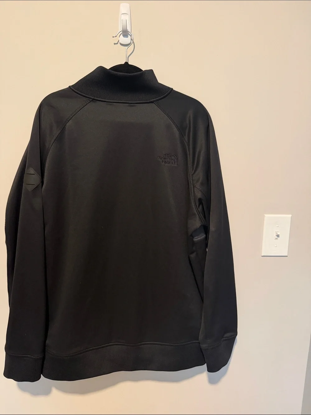The North Face Men’s Black and Gray Performance Full-Zip Jacket -XL